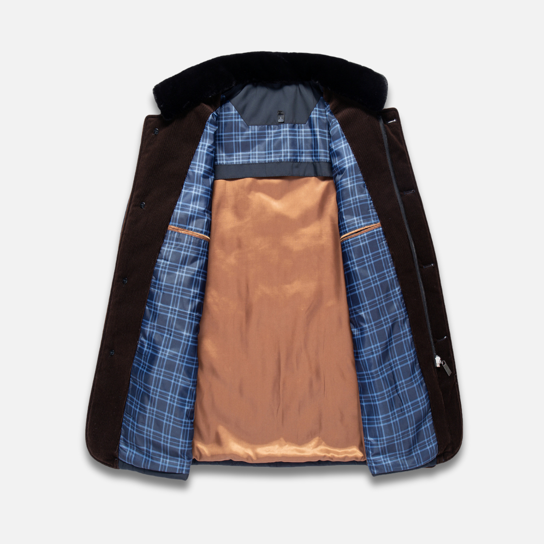 Men’s Warm Plush Cotton Jacket Laurel & Legacy