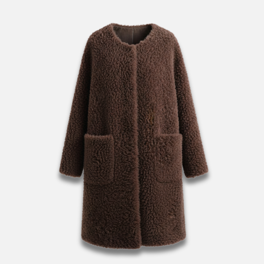 Women’s Shearling Faux Fur Coat Laurel & Legacy