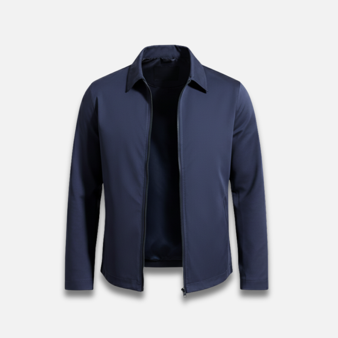 Men’s Business Zipper Raglan Jacket Laurel & Legacy
