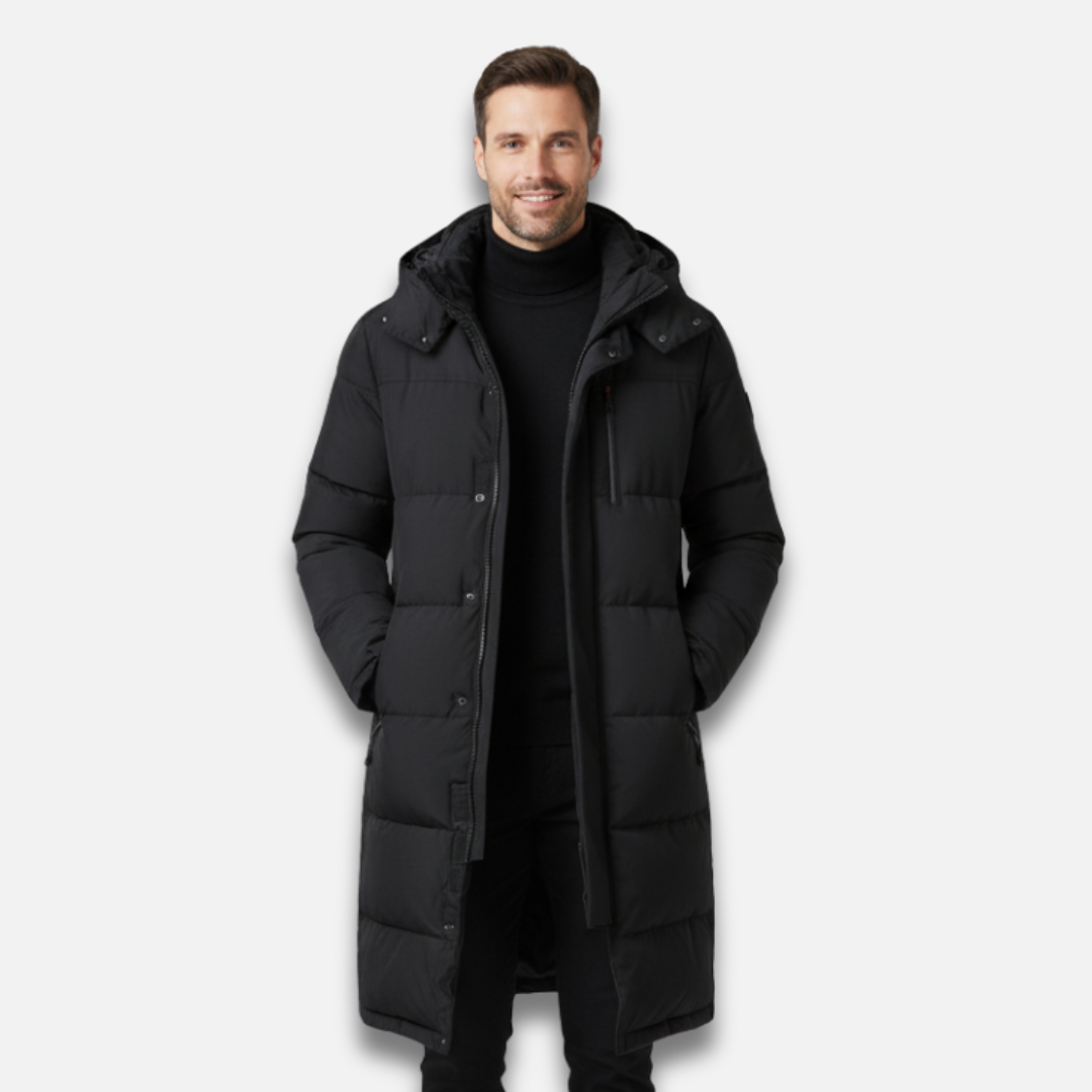 Men’s Long Winter Coat Laurel & Legacy