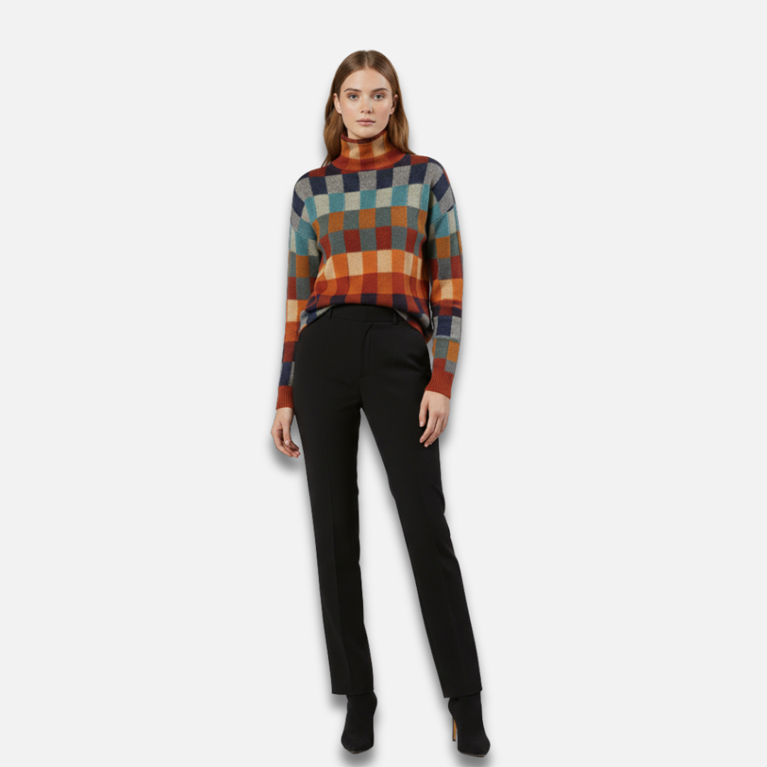 Women’s Merino Turtleneck Sweater Laurel & Legacy