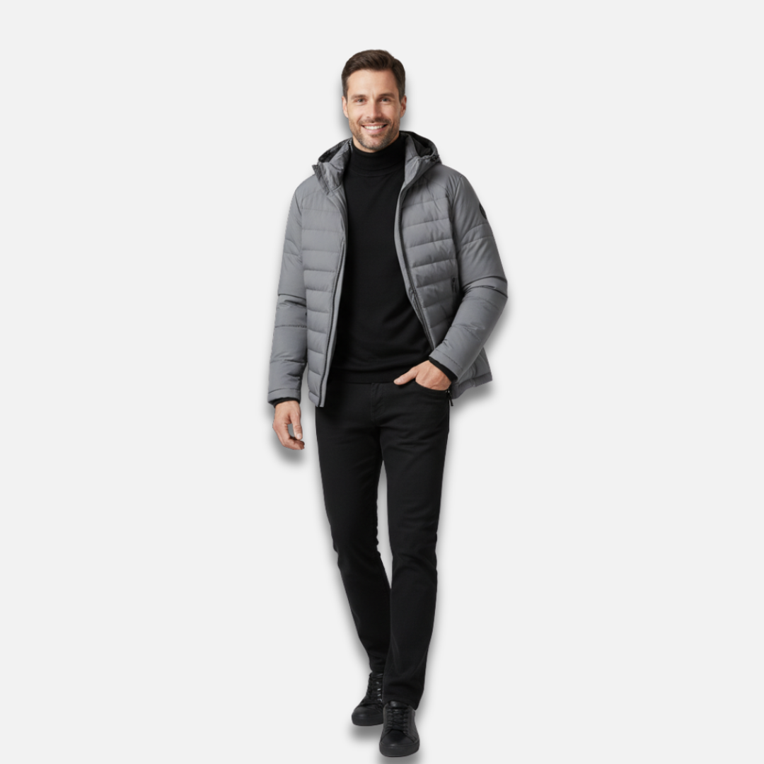 Men’s Hooded Down Jacket Laurel & Legacy
