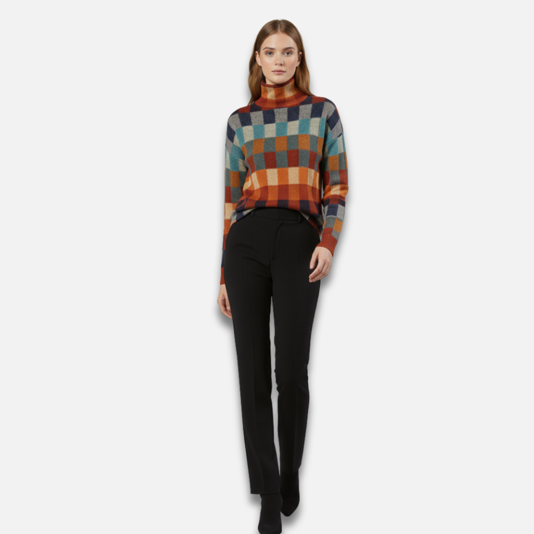 Women’s Merino Turtleneck Sweater Laurel & Legacy