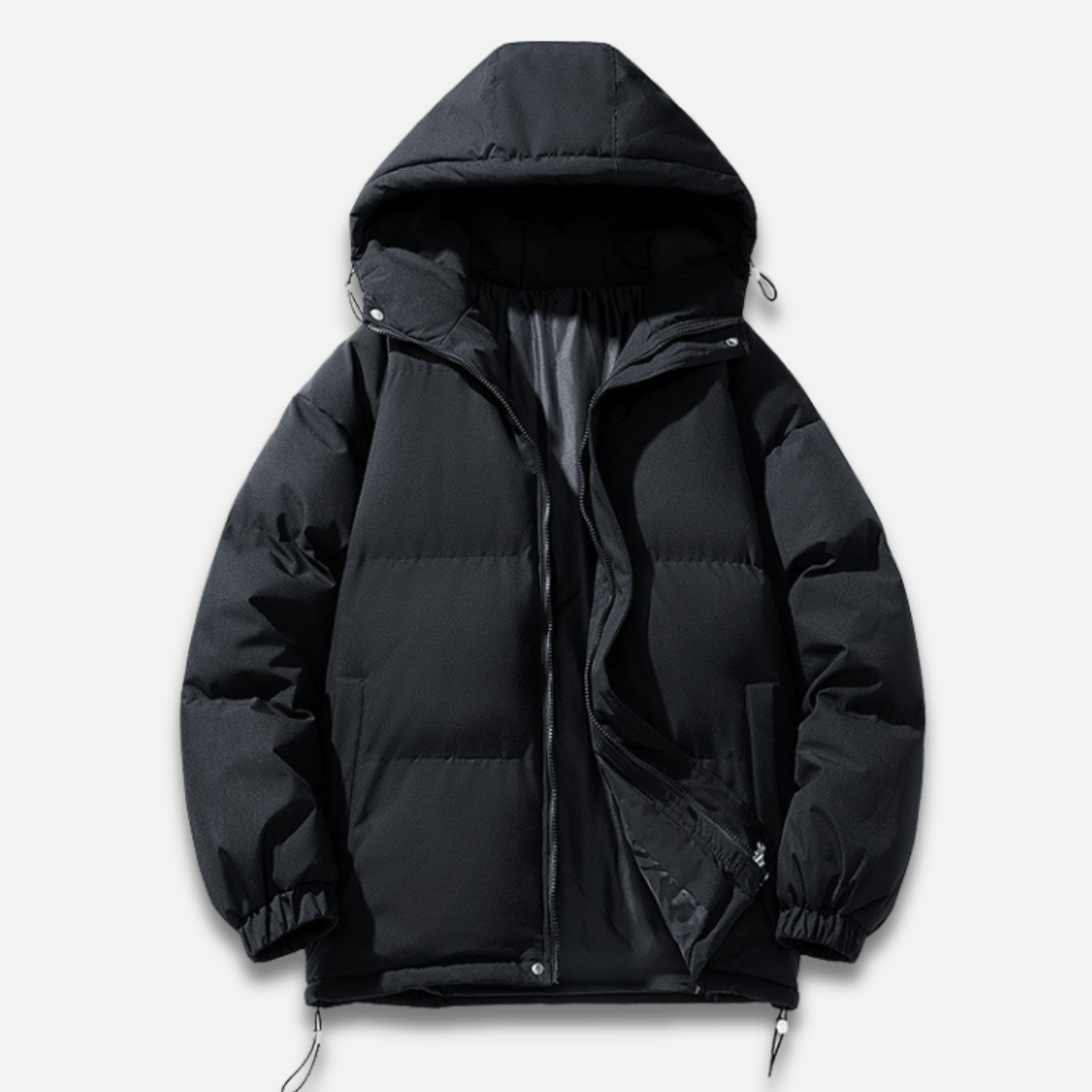 Men’s Hooded Puffer Jacket Laurel & Legacy