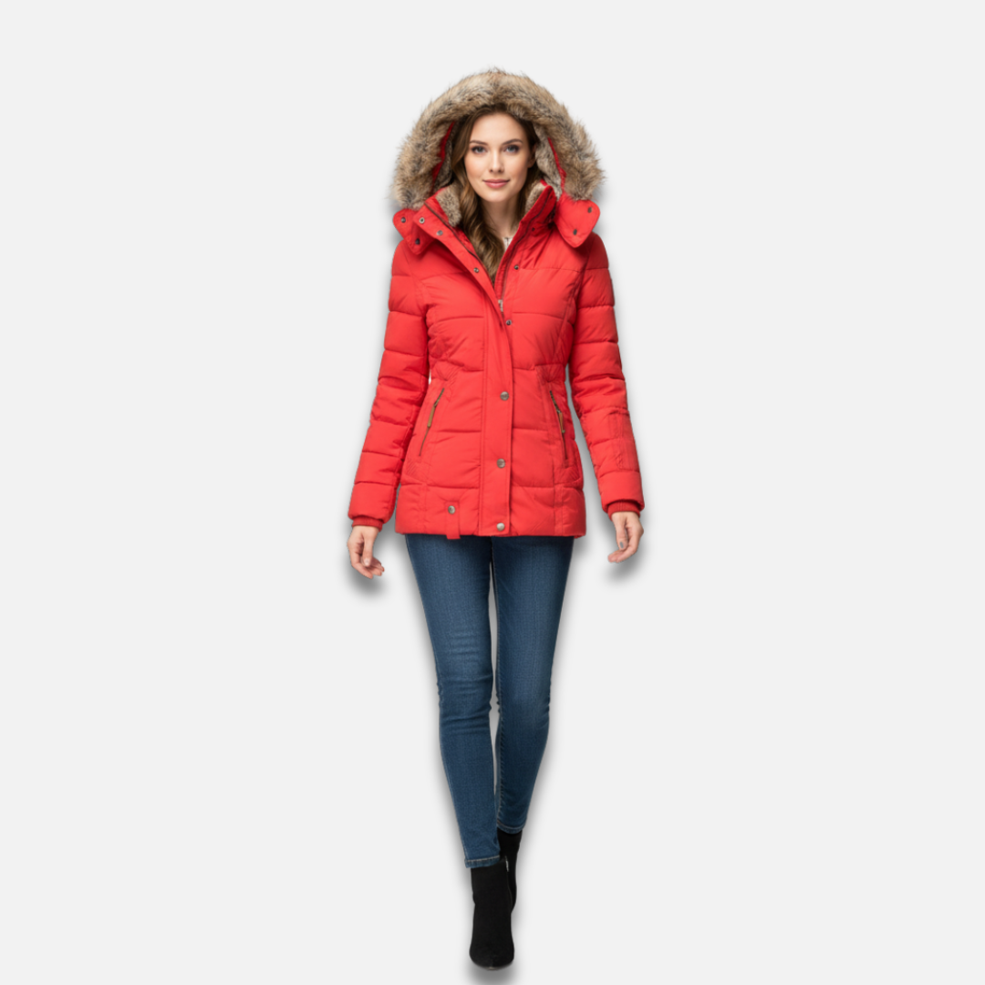 Women’s Hooded Puffer Jacket Laurel & Legacy