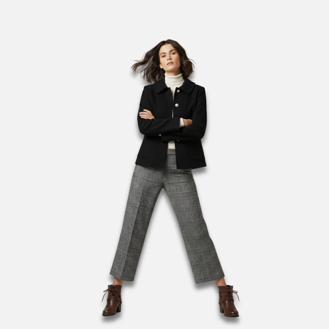 Women’s Cashmere Lapel Coat Laurel & Legacy