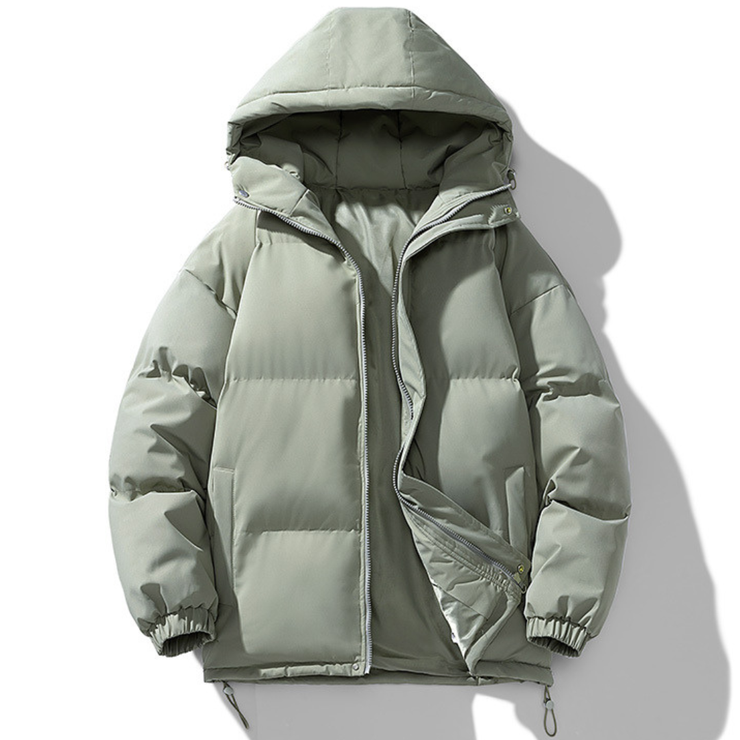 Men’s Hooded Puffer Jacket Laurel & Legacy
