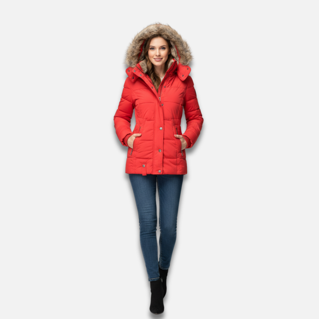 Women’s Hooded Puffer Jacket Laurel & Legacy