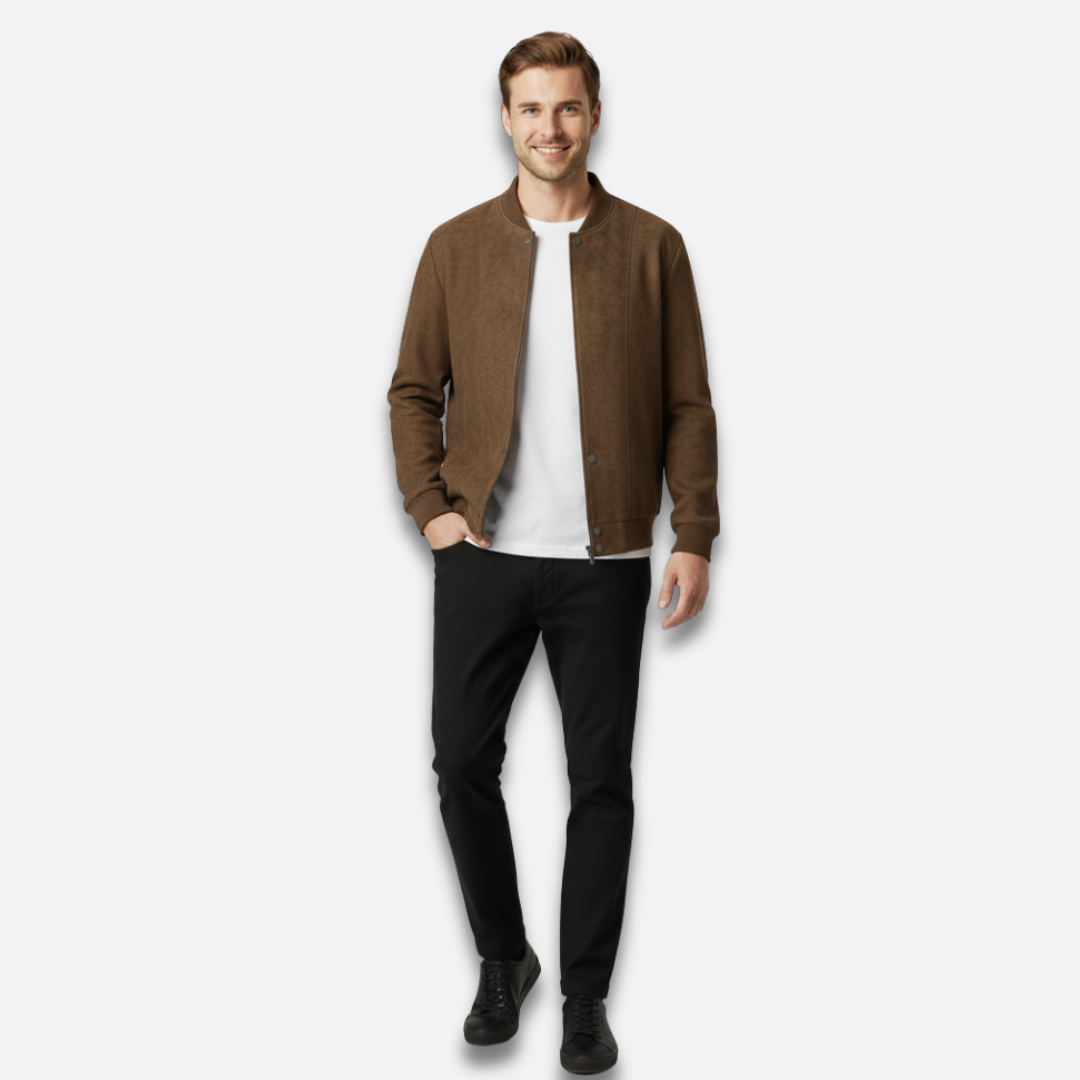 Men’s Classic Bomber Jacket Laurel & Legacy