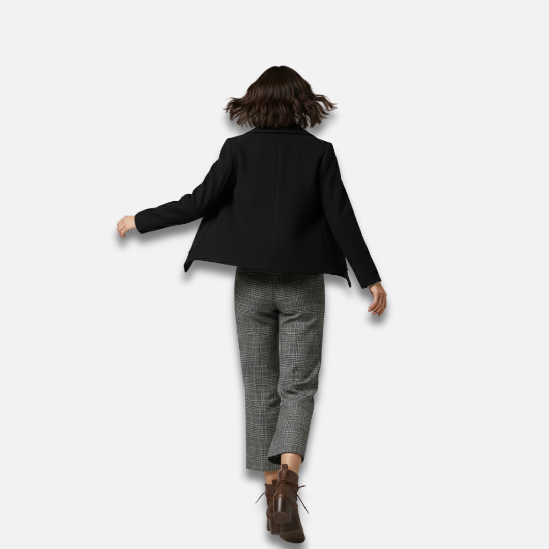 Women’s Cashmere Lapel Coat Laurel & Legacy