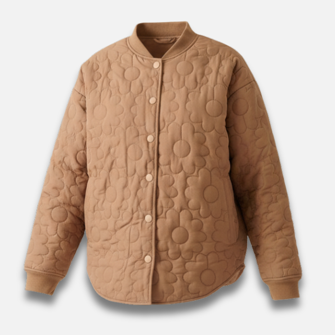 Women’s Quilted Floral Winter Jacket Laurel & Legacy