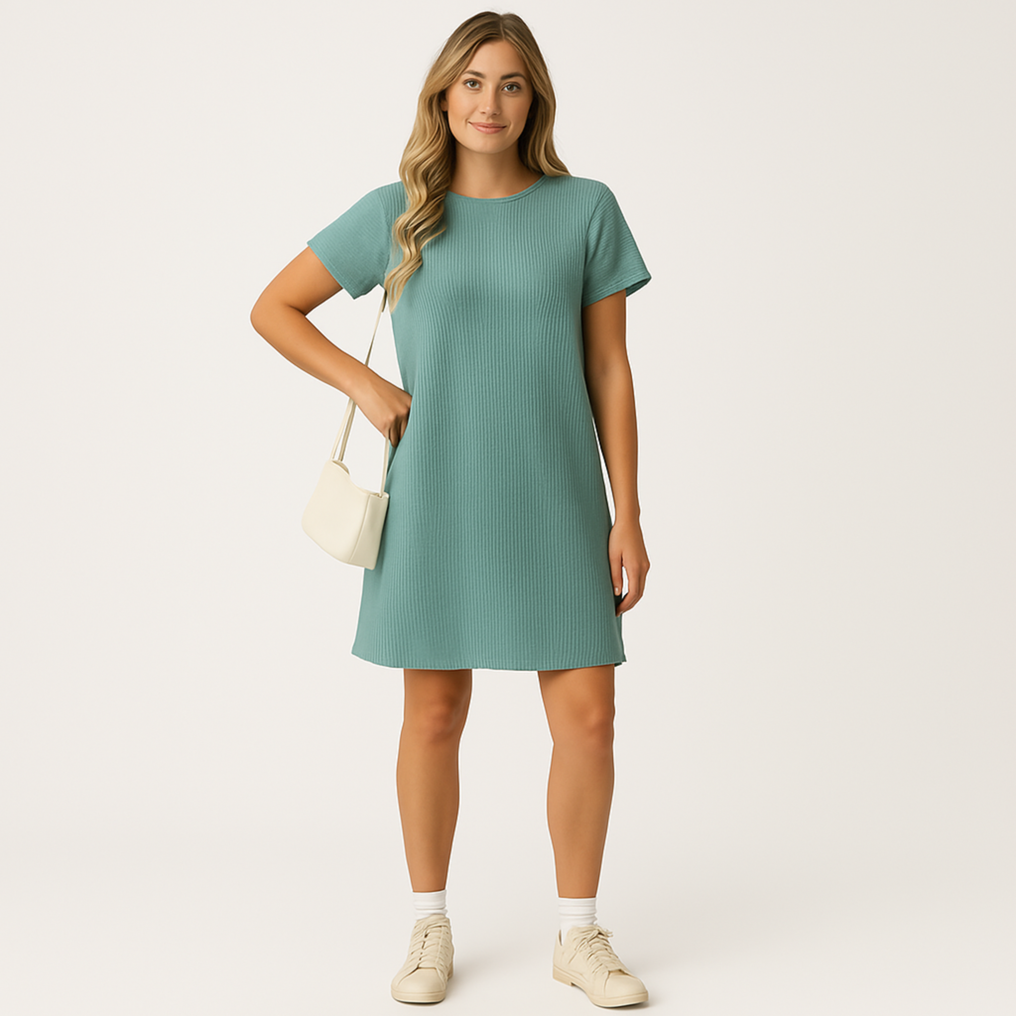 Laurel & Legacy | Women's Summer Ruffle Sleeve Mini Dress