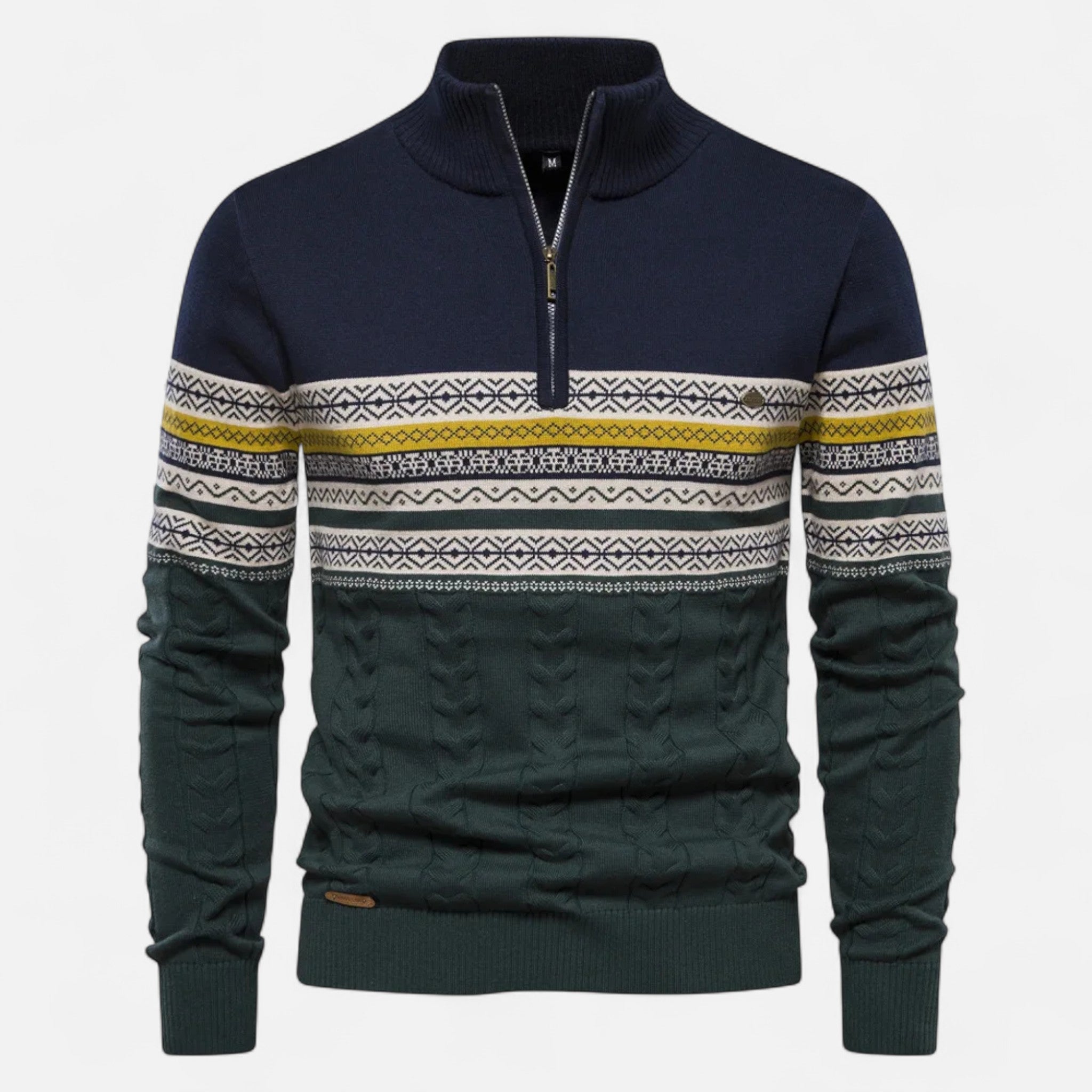 Laurel Legacy | Men’s Half-Zip Winter Sweater Laurel & Legacy
